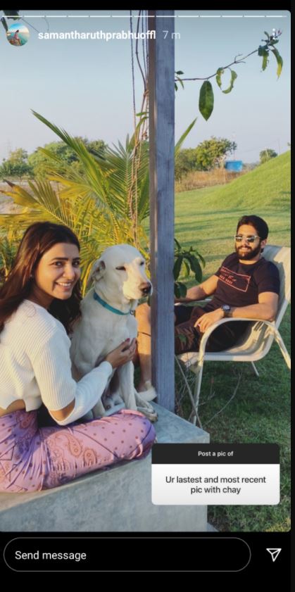 Samantha Akkineni and Naga Chaitanya