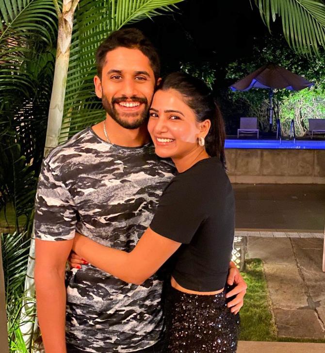 Samantha Akkineni and Naga Chaitanya