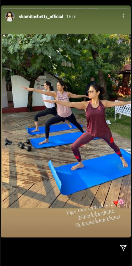 Shamita Shetty and Shilpa Shetty