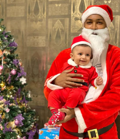 Hardik Pandya Christmas