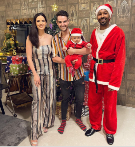 Hardik Pandya Christmas