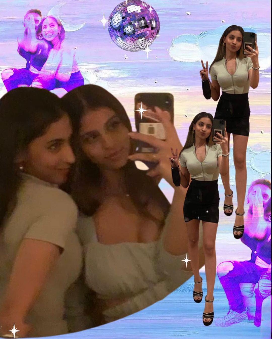 Suhana Khan and Alia Chhiba
