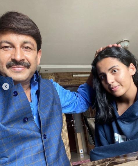 Manoj Tiwari Reveals How His Elder Daughter Asked Him To Marry Again Says She Will Name His Newborn