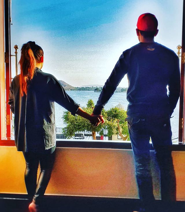 Jay Bhanushali and Mahhi Vij