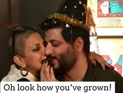 Sonali Bendre Happy Birthday Goldie Behl