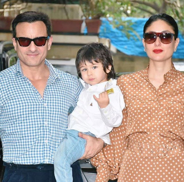 saif ali khan, kareena and ataimur