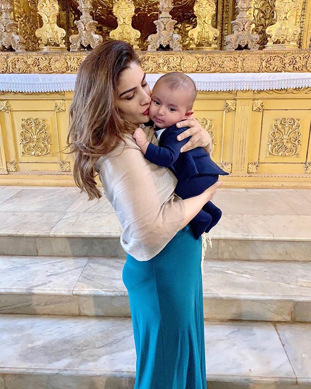 Raveena Tandon and Rudra