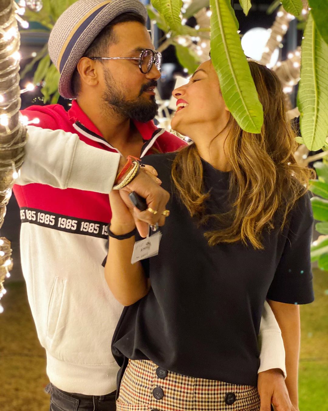 Hina Khan and Rocky Jaiswal