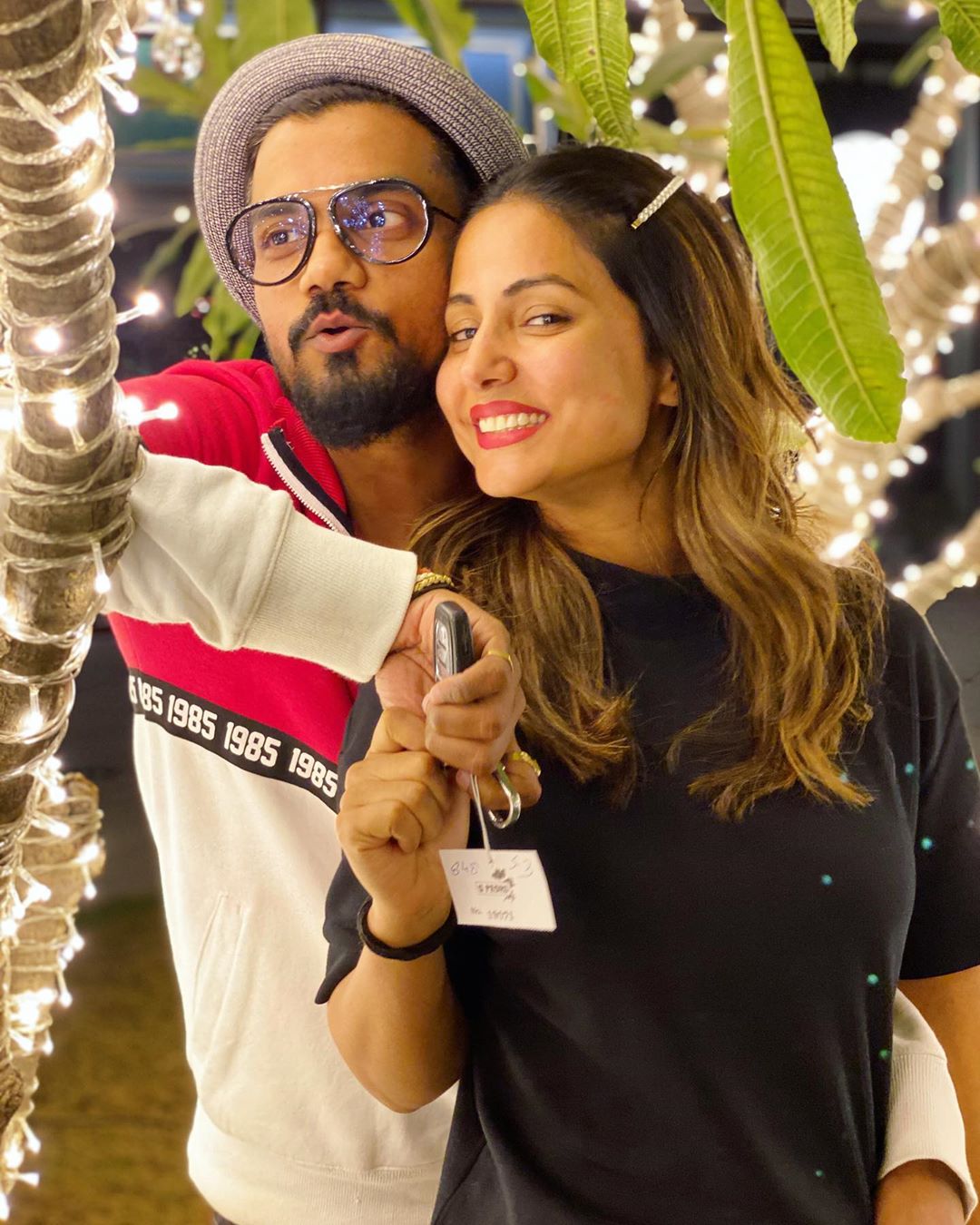 Hina Khan and Rocky Jaiswal