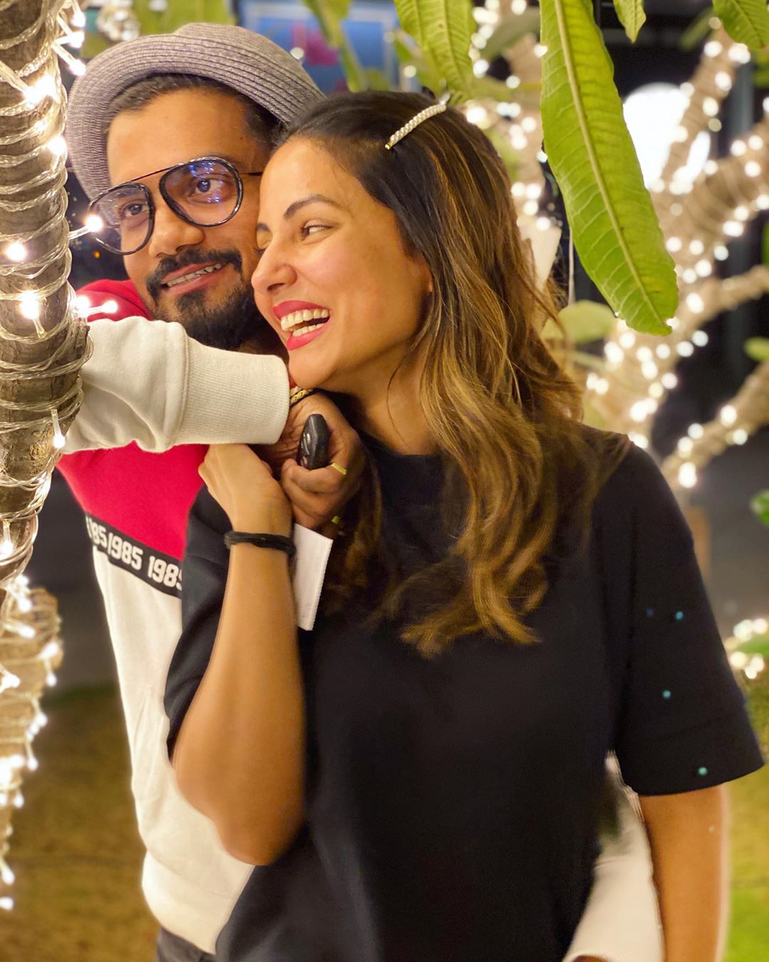 Hina Khan and Rocky Jaiswal