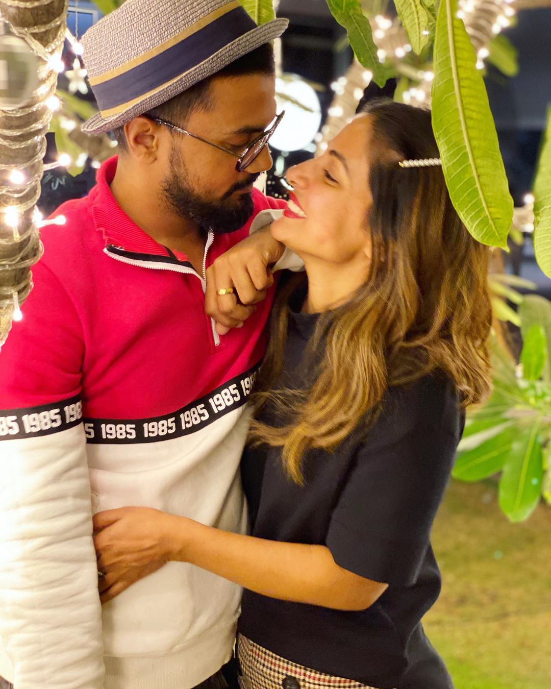 Hina Khan and Rocky Jaiswal