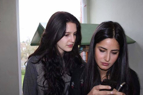 Katrina Kaif and Isabelle Kaif