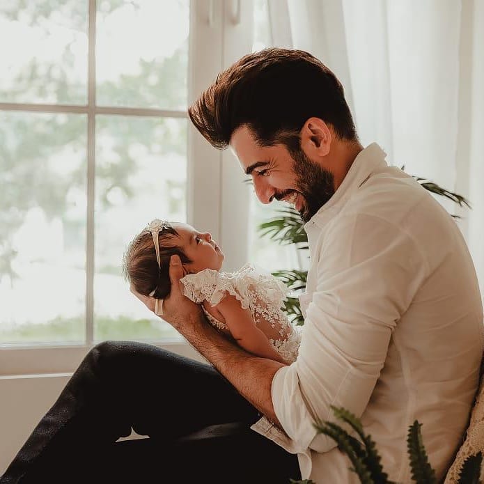 Jay Bhanushali and Tara Jay Bhanushali