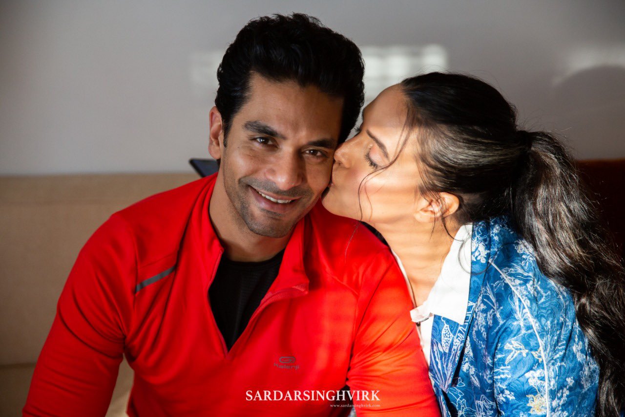 Neha Dhupia and Angad Bedi