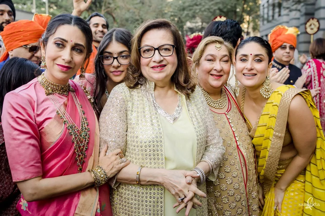 Rima Jain, Babita, Kareena Kapoor Khan and Karisma Kapoor