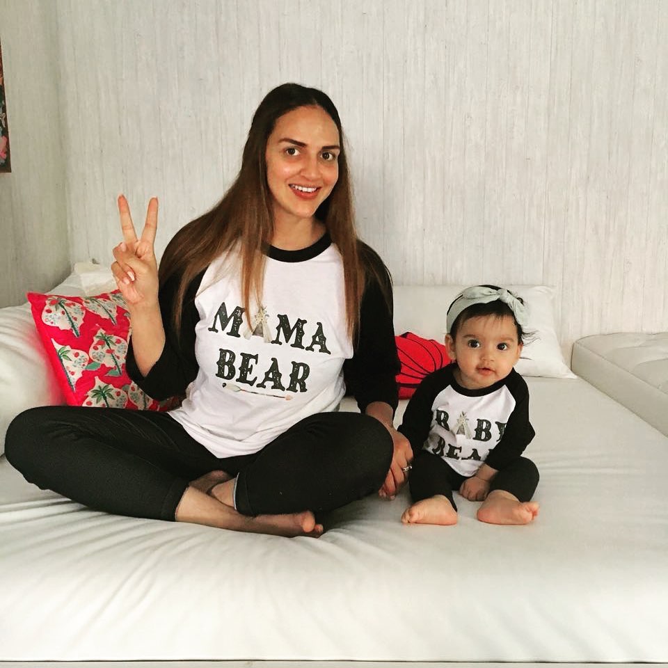 Radhya Takhtani and Esha Deol