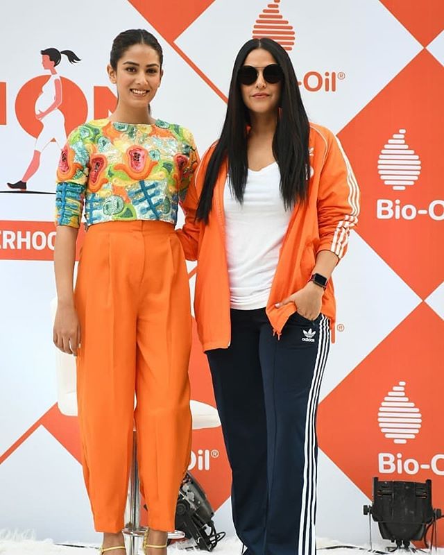 Mira Rajput Kapoor and Neha Dhupia