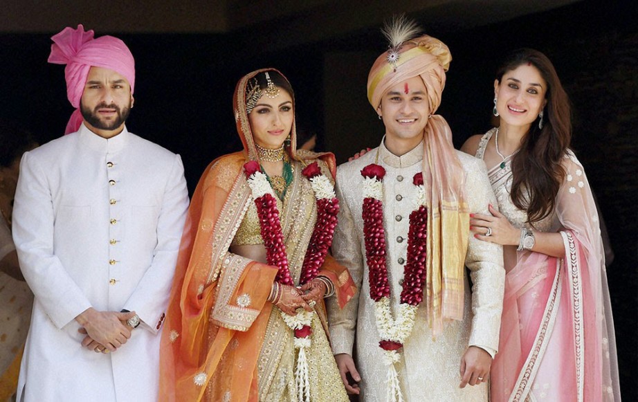 Soha Ali Khan and Kunal Kemmu Wedding