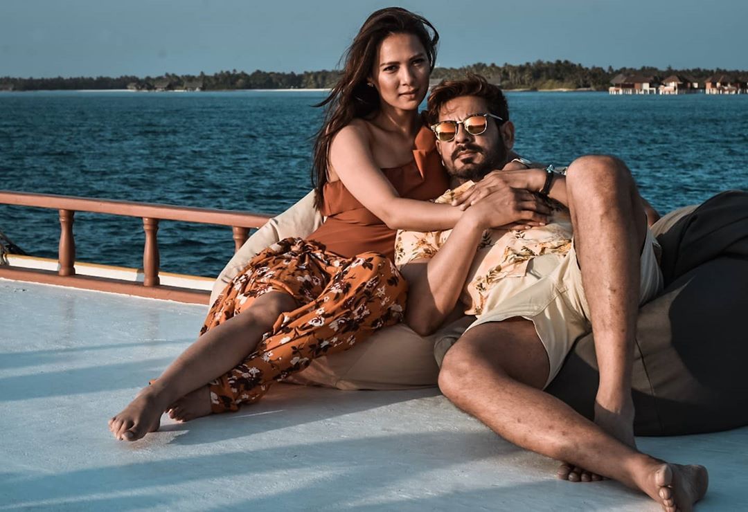 Rochelle Rao and Keith