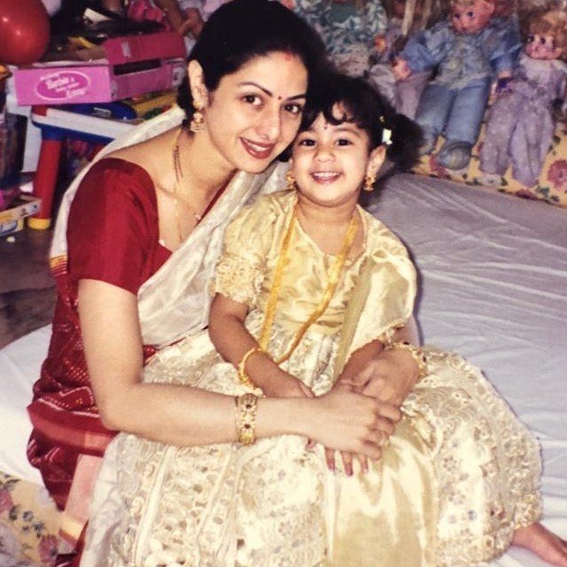 Sridevi Kapoor and Janhvi Kapoor