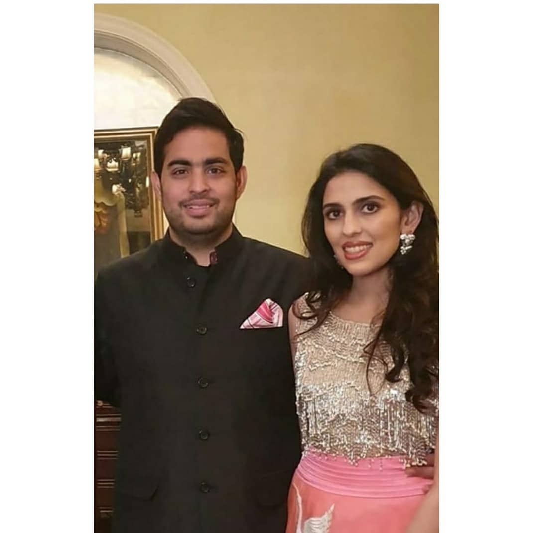 Akash Ambani and Shloka Mehta