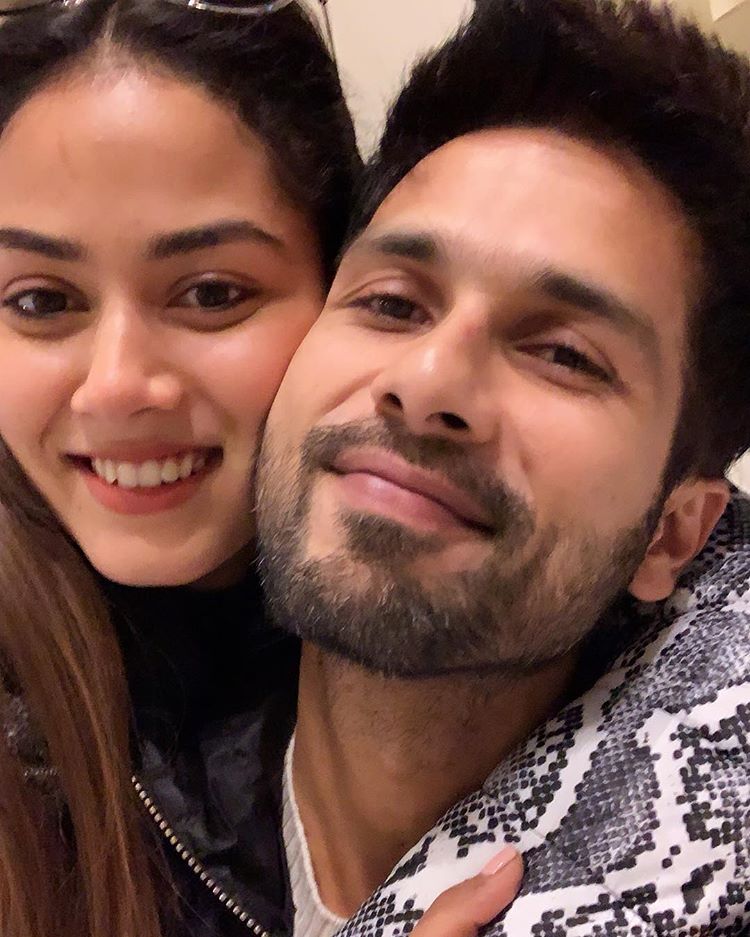 Shahid Kapoor and Mira Rajput Kapoor