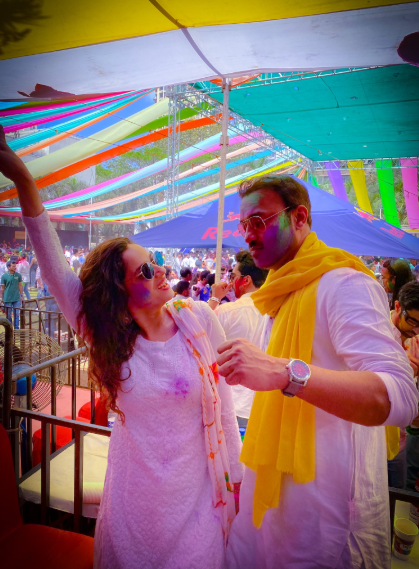 Ankita Lokhande and Vicky Jain