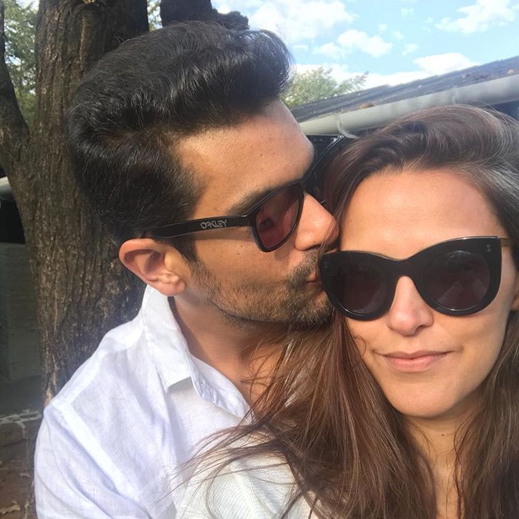 Angad Bedi and Neha Dhupia