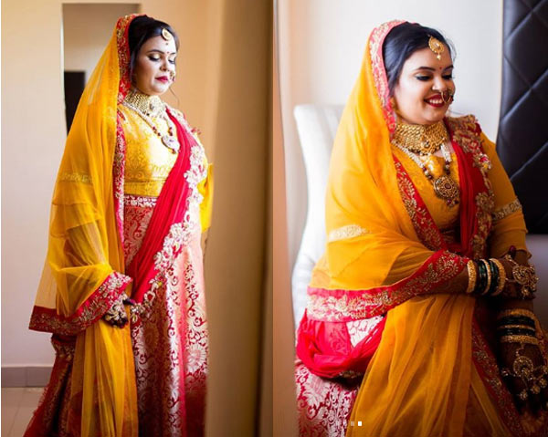 Plus size bride