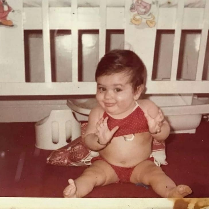 Kareena Kapoor Khan childhood picture