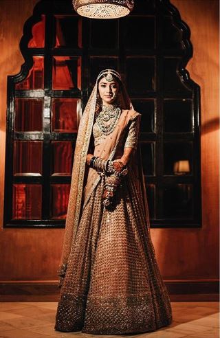 Real Sabyasachi bride