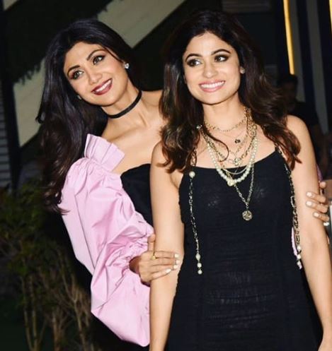 Shamita Shetty and Shilpa Shetty