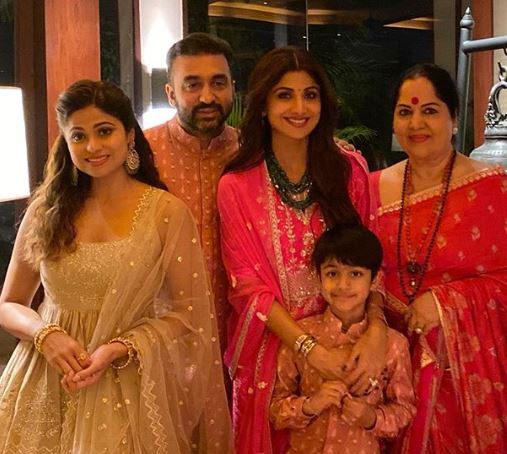 Shamita Shetty Family