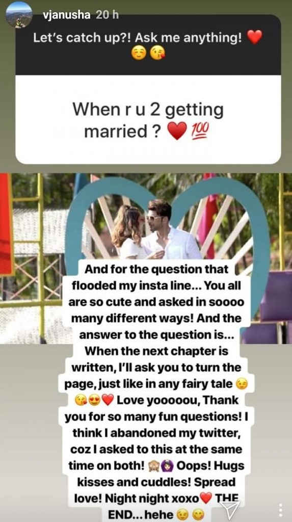 Anusha Dandekar and Karan Kundrra