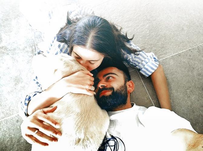 Anushka Sharma and Virat Kohli