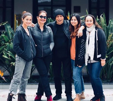 Mahesh Bhatt Pooja Bhatt Unseen Priceless Moments Step Sisters Alia Shaheen Bhatt