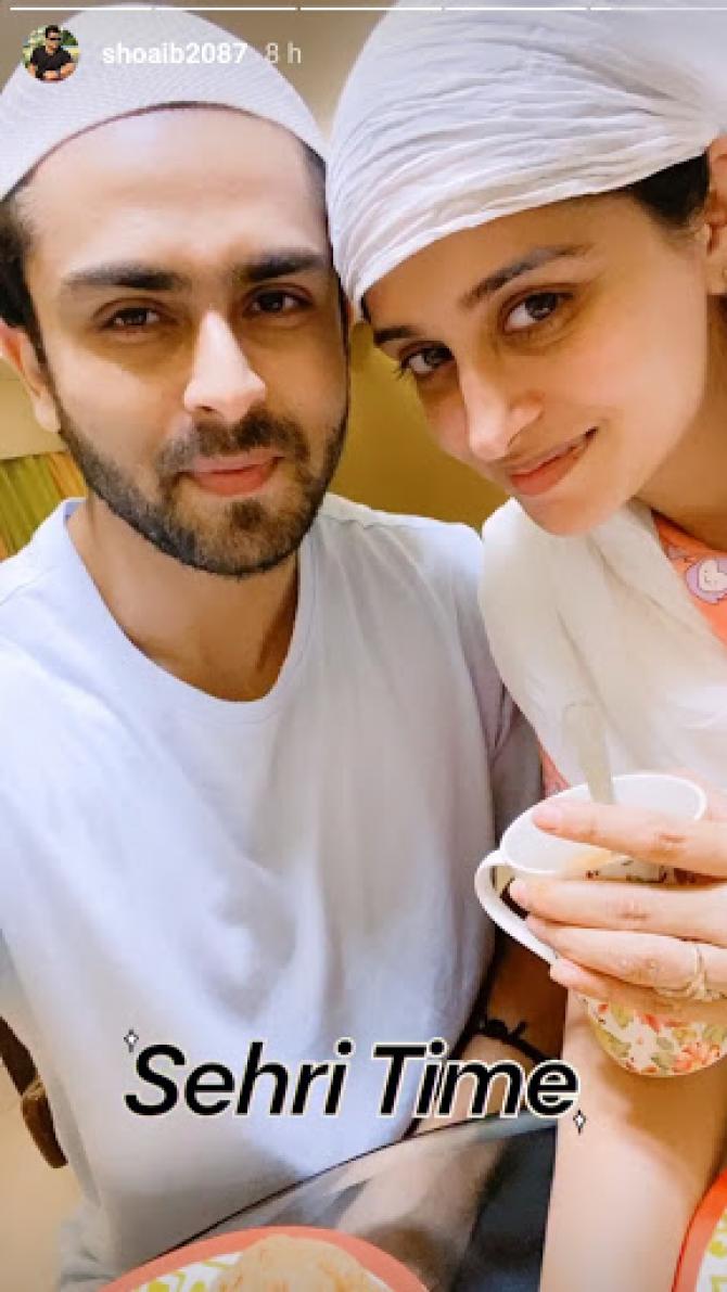 Dipika Kakar and Shoaib Ibrahim