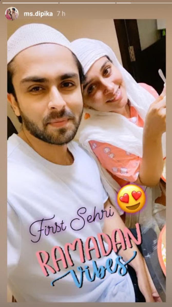 Dipika Kakar and Shoaib Ibrahim