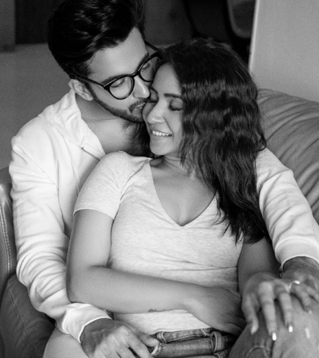 Dheeraj Dhoopar and wife Vinny Dhoopar