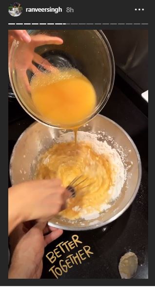 Ranveer Deepika cook