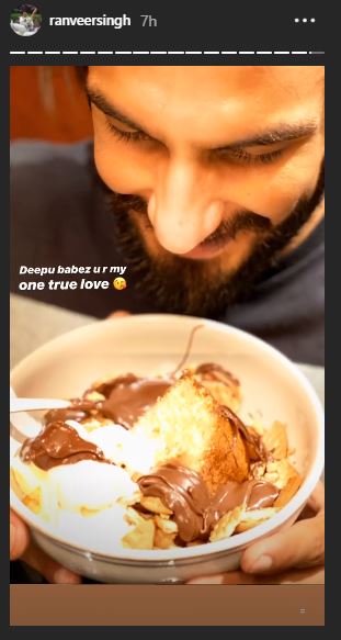 ranveer deepika cook