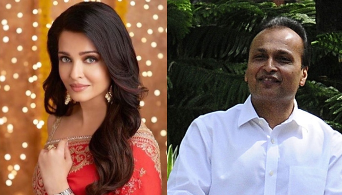 Aishwarya Rai and Anil Ambani