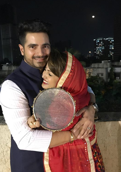 Nisha Rawal and Karan Mehra