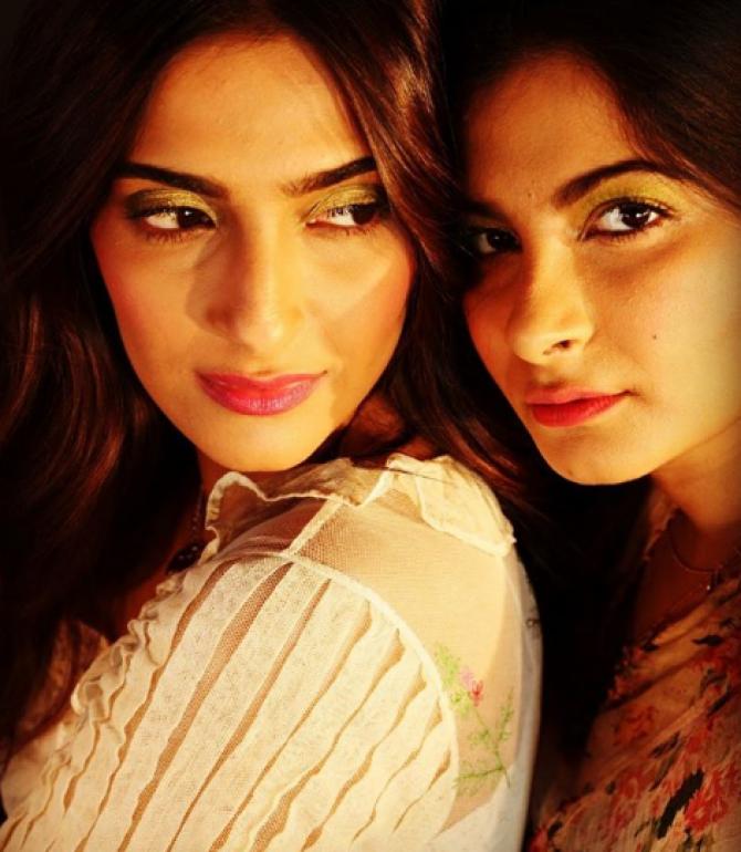 Sonam Kapoor and Rhea Kapoor