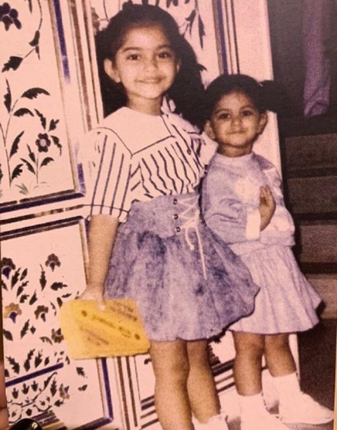 Sonam Kapoor and Rhea Kapoor