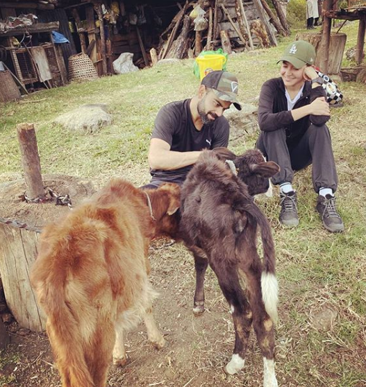 Anushka Sharma and Virat Kohli