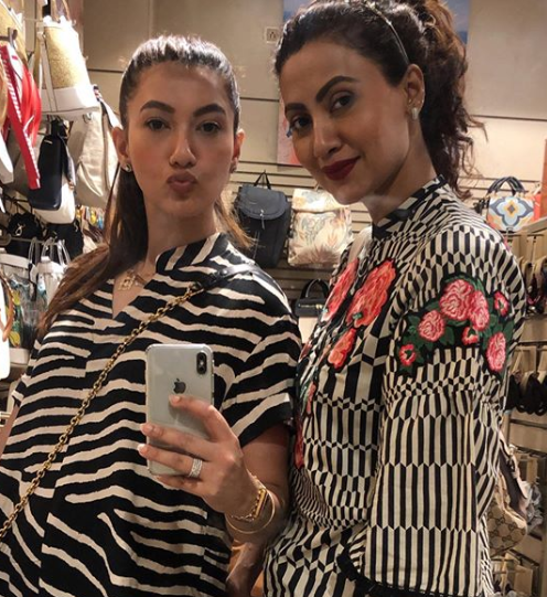Gauahar Khan and Nigaar Khan