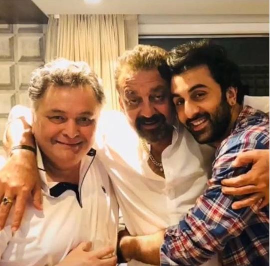 Sanjay Dutt Ranbir Kapoor Rishi Kapoor
