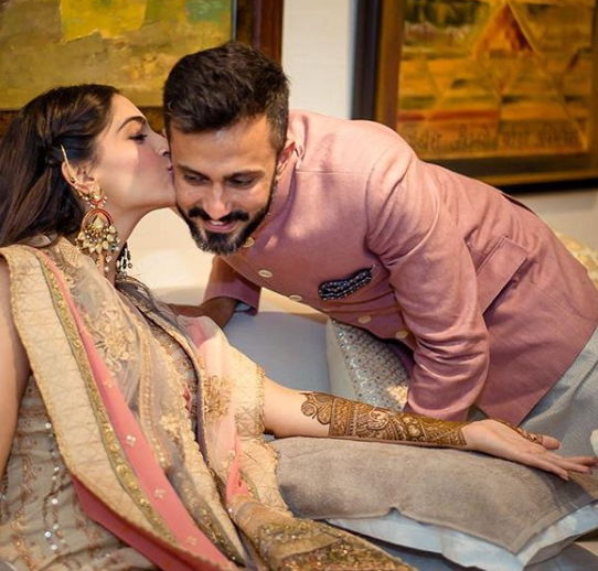 Sonam Kapoor and Anand Ahuja