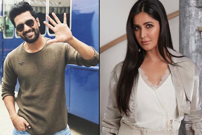 Vicky Kaushal and Katrina Kaif
